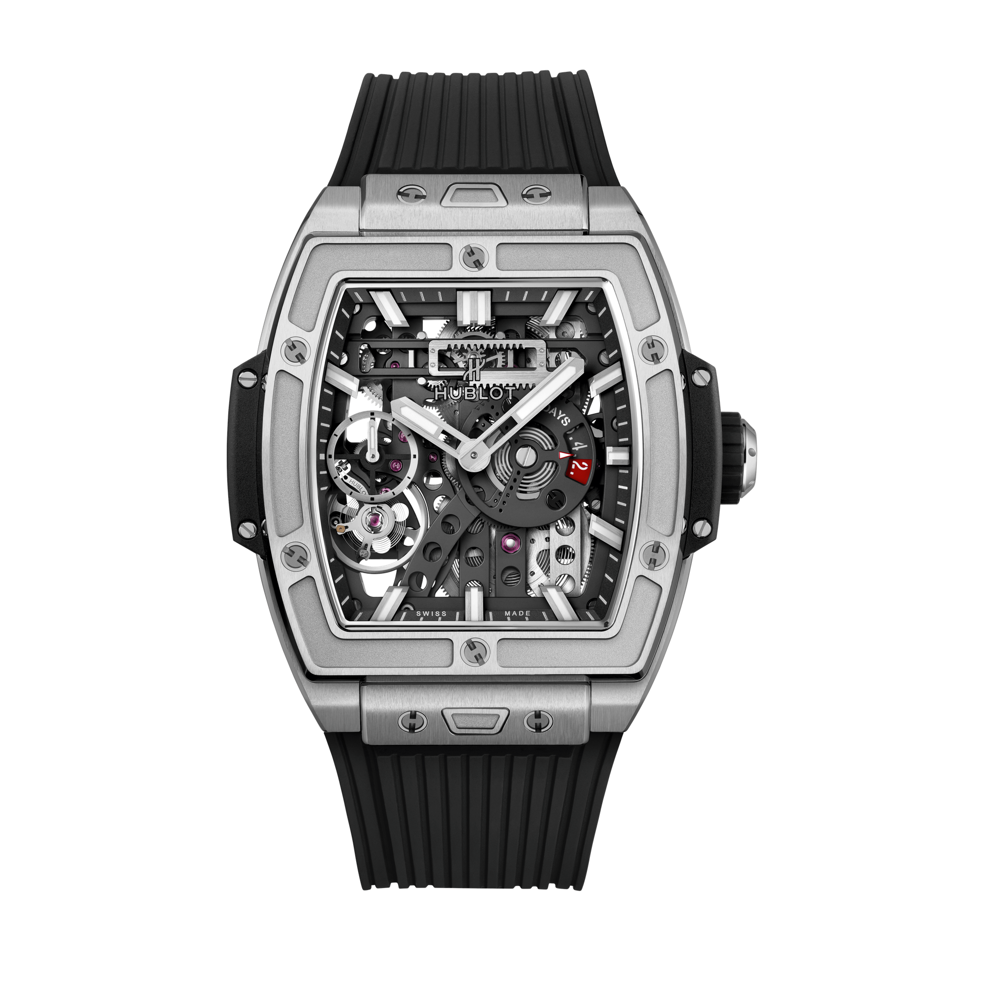 Hublot Spirit of Big Bang Meca-10 Skeleton Titanium Rubber 45mm