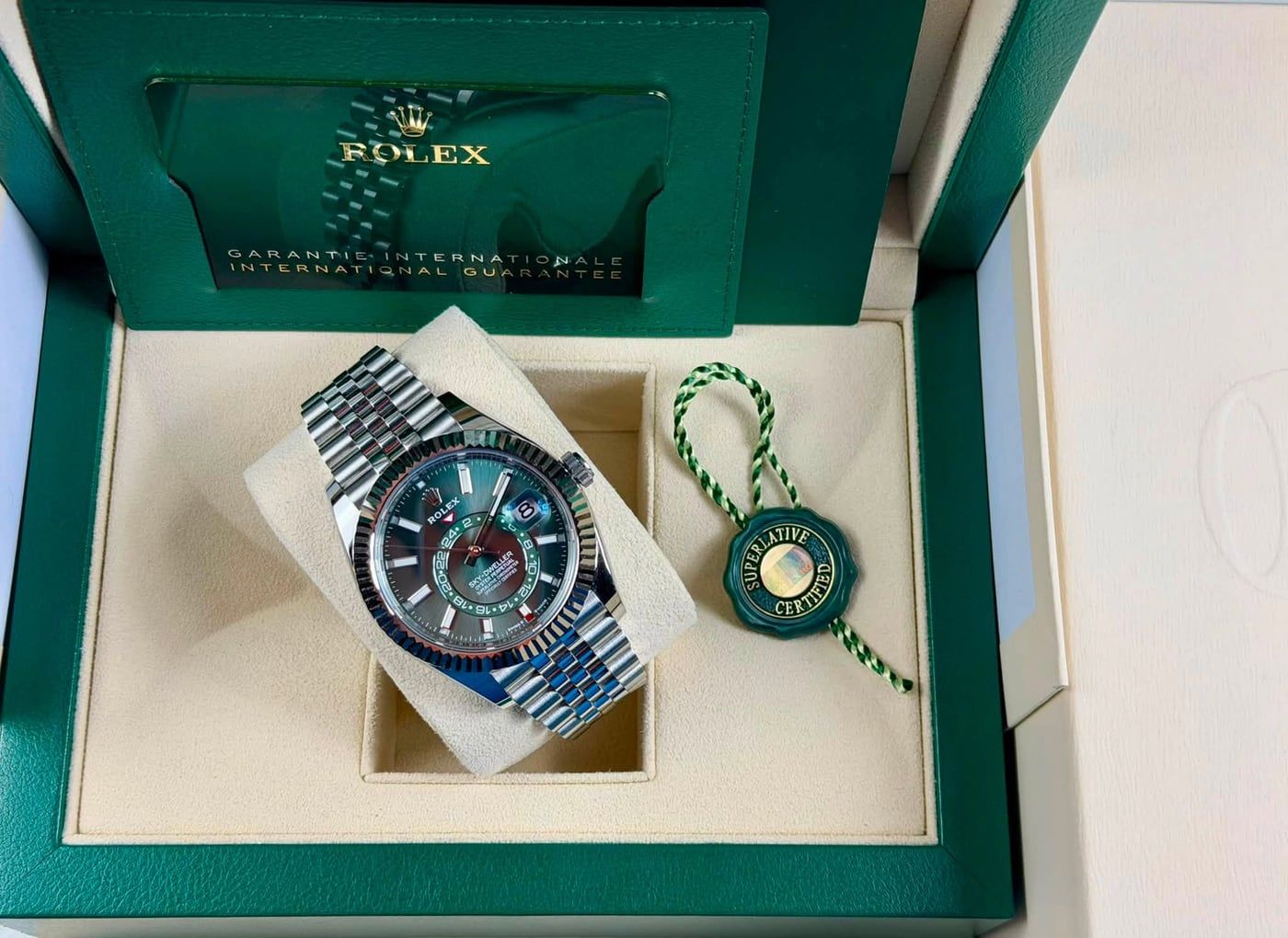 Watch delivered to Eric Cryptoman