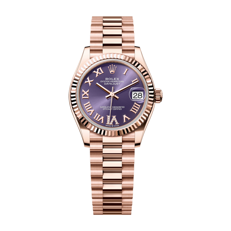 Rolex Datejust 31 Purple Rose Gold 31mm