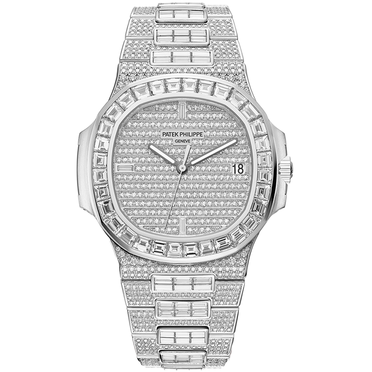 Patek Philippe Nautilus Diamond Pave Diamond 40mm