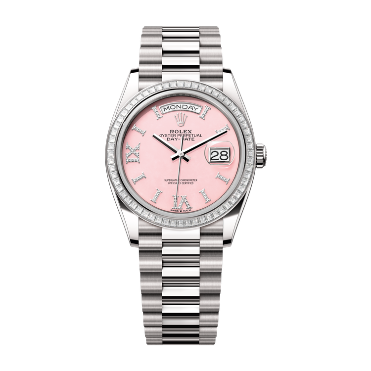 Rolex Day-Date 36 Pink White Gold 36mm