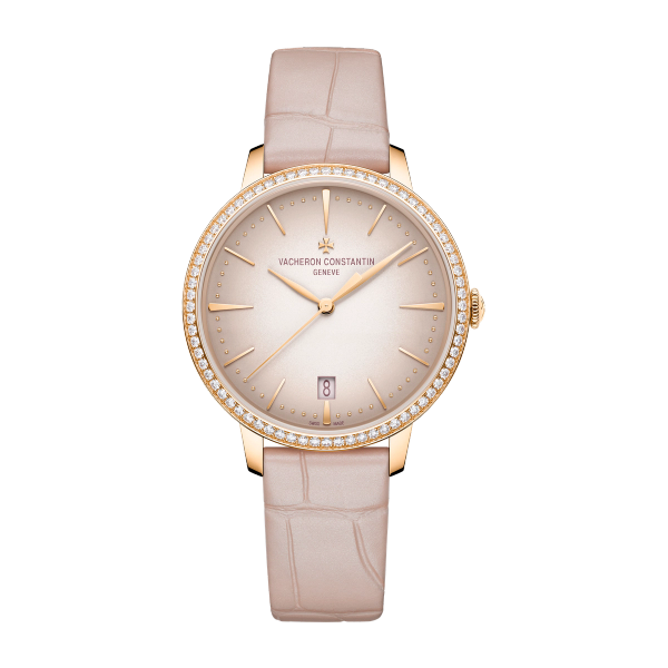 Vacheron Constantin Patrimony Self-winding Pink Rose Gold Alligator Leather 36.5mm