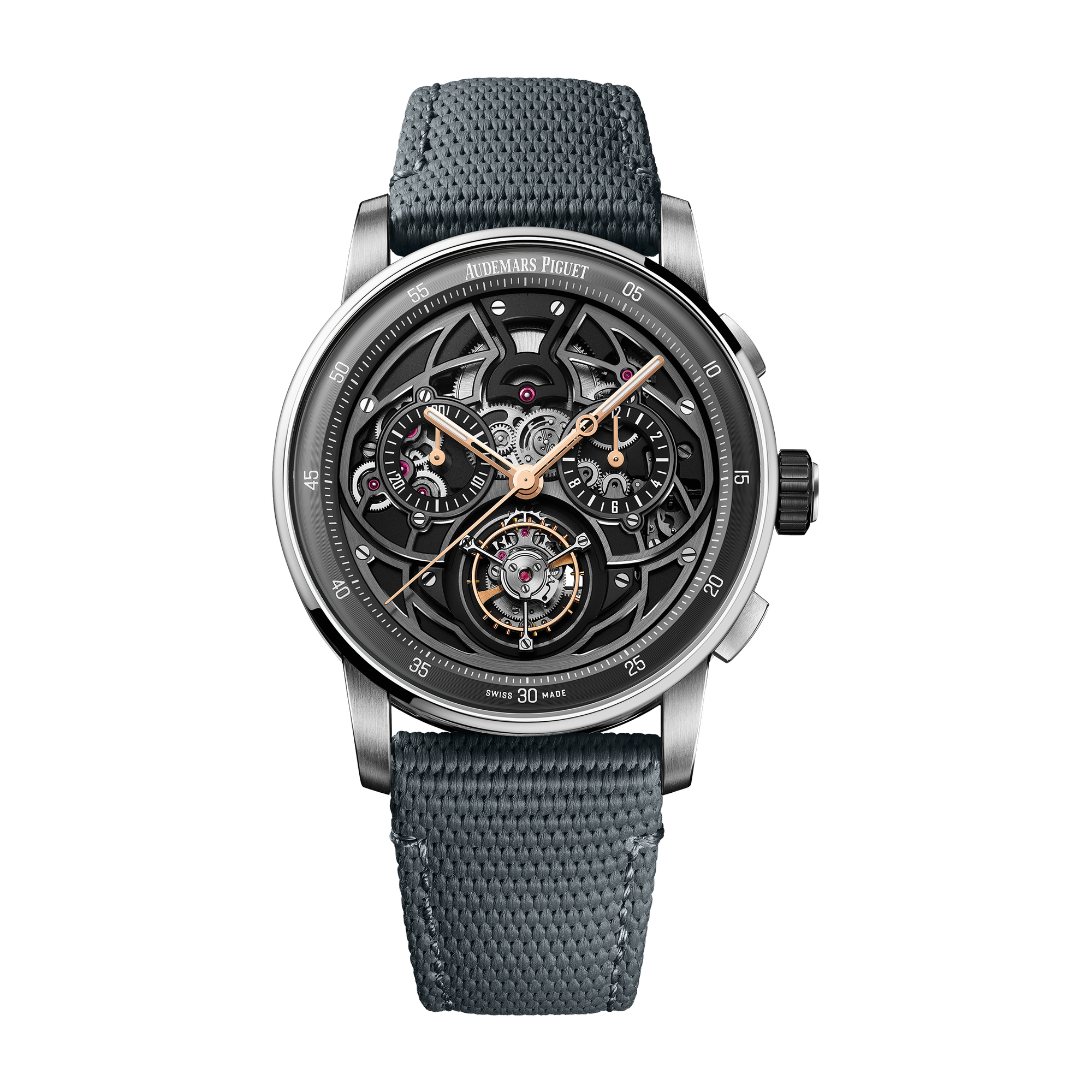 Audemars Piguet Code 11.59 Selfwinding Flying Tourbillon Chronograph Rose Gold Ceramic Rubber 41mm