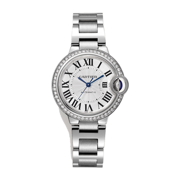 Cartier Ballon Bleu 33 mm Silver Steel 33mm