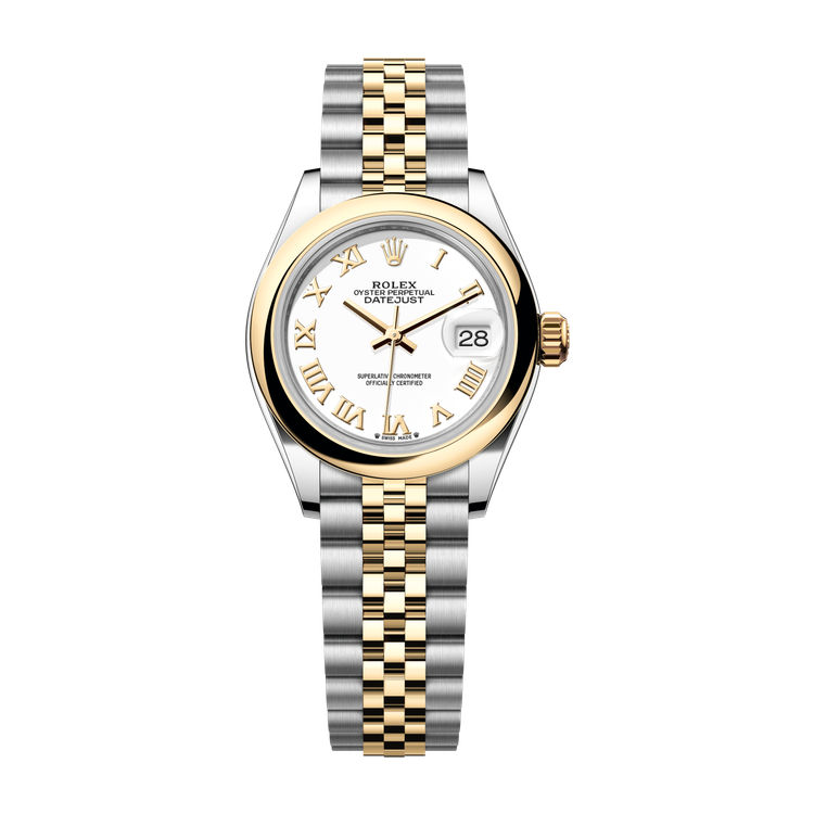 Rolex Lady-Datejust White Two-Tone 28mm