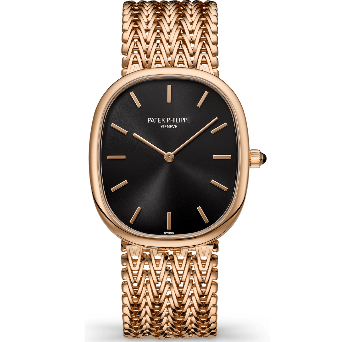 Patek Philippe Golden Ellipse Black Rose Gold 39.5mm