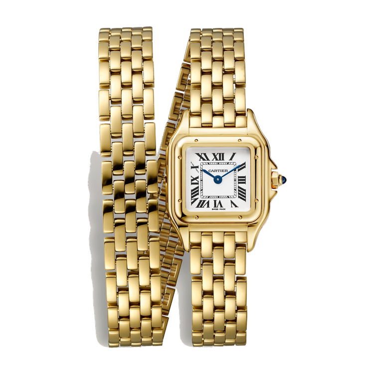 Cartier Panthère de Cartier Small Silver Yellow Gold 22mm