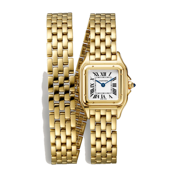 Cartier Panthère de Cartier Small Silver Yellow Gold 22mm