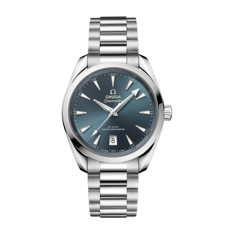 Omega Seamaster Aqua Terra Shades Blue Steel 38mm