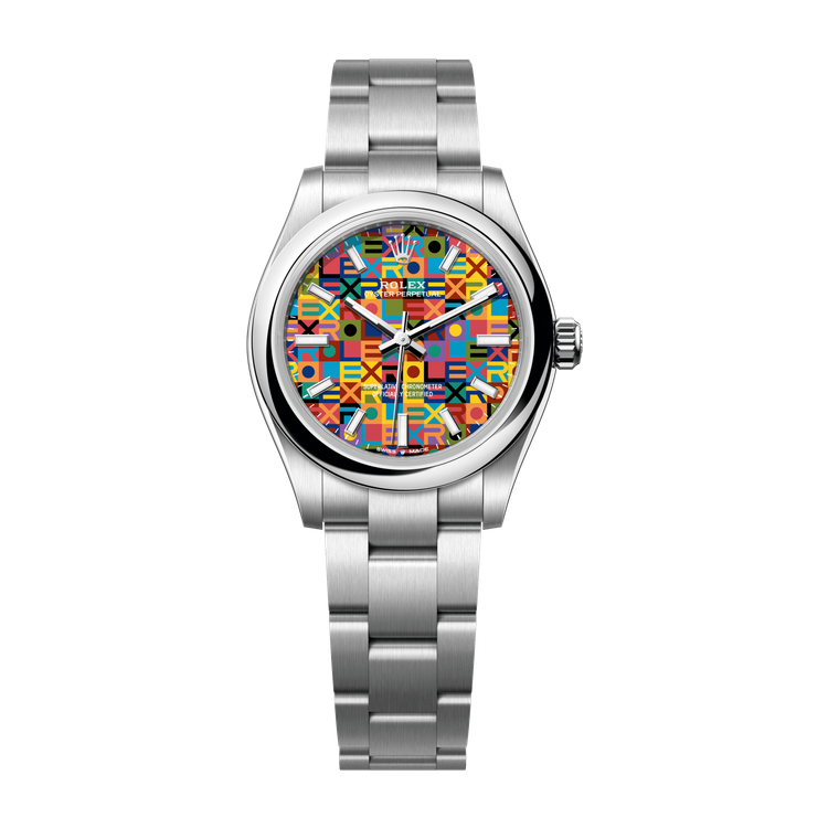 Rolex "Celebration" Oyster Perpetual 31 Turquoise Steel 31mm