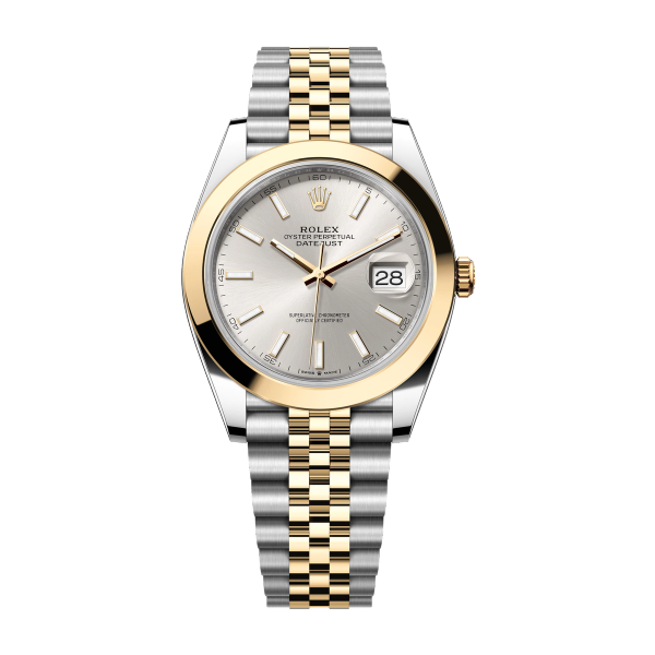 Rolex Datejust 41 Silver Two-Tone 41mm
