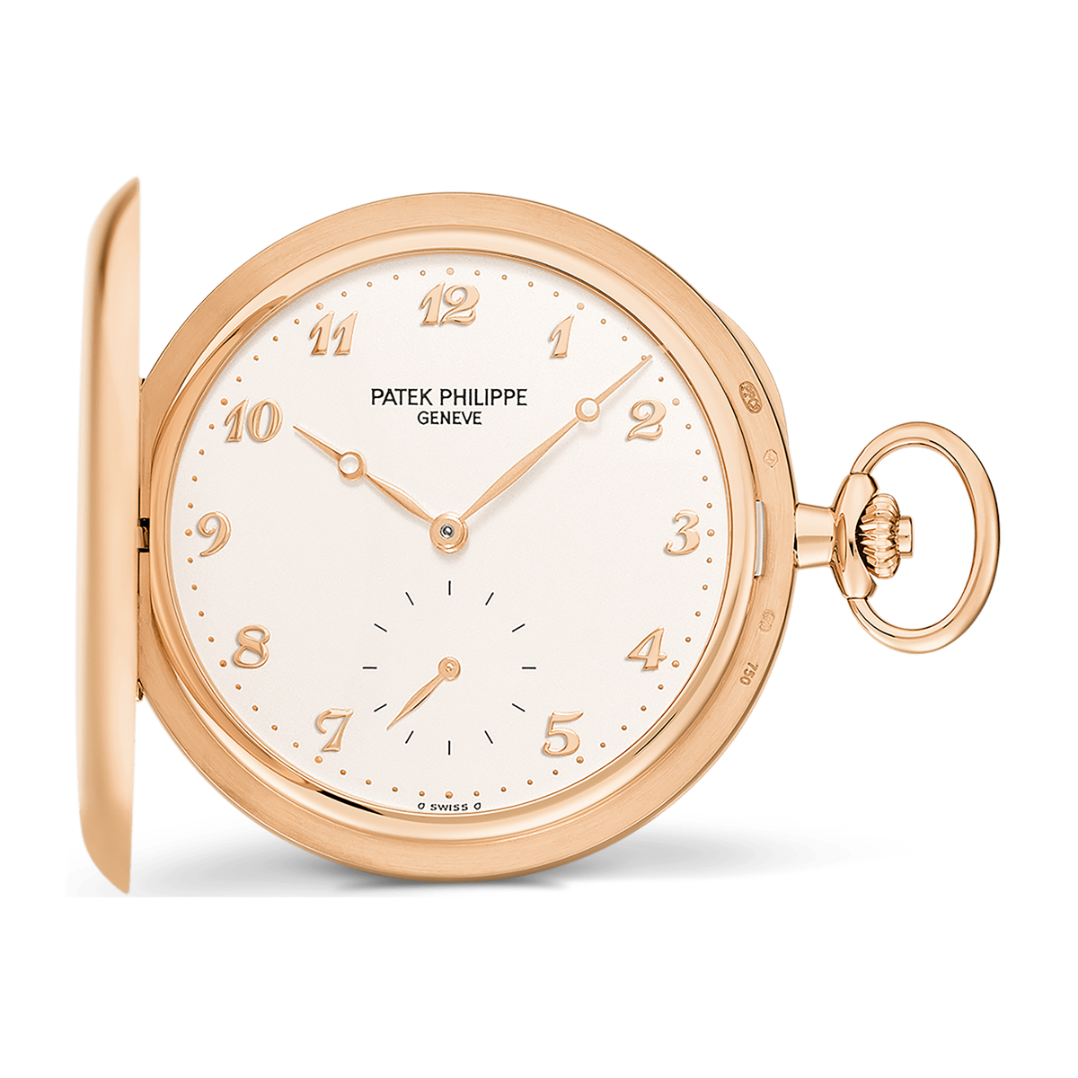 Patek Philippe Pocket Watches Silver Rose Gold 48mm