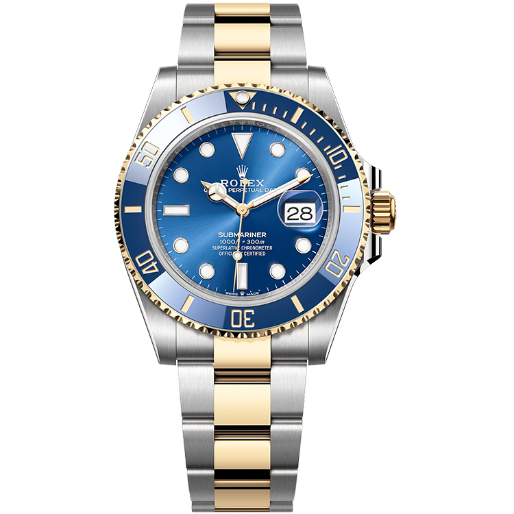 Rolex "Bluesy" Submariner Blue Two-Tone 41mm