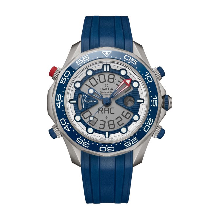 Omega Seamaster Regatta Grey Titanium Rubber 46.8mm