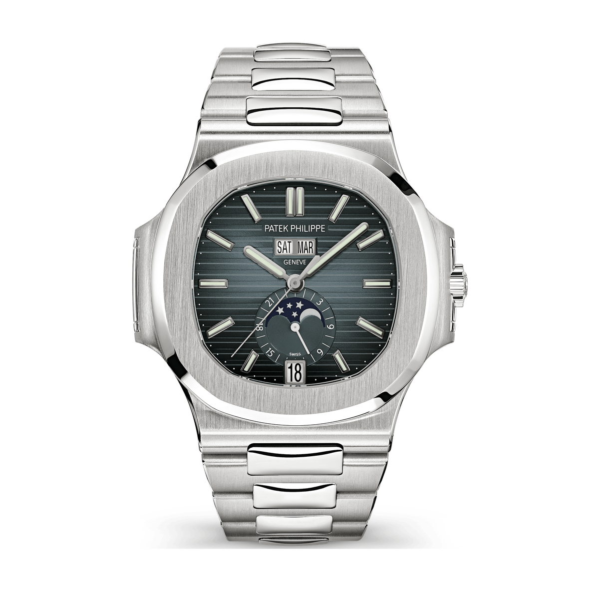 Patek Philippe Nautilus Blue Steel 40.5mm