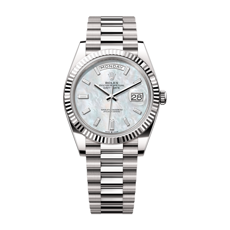 Rolex Day-Date 40 Mother of Pearl White Gold 40mm