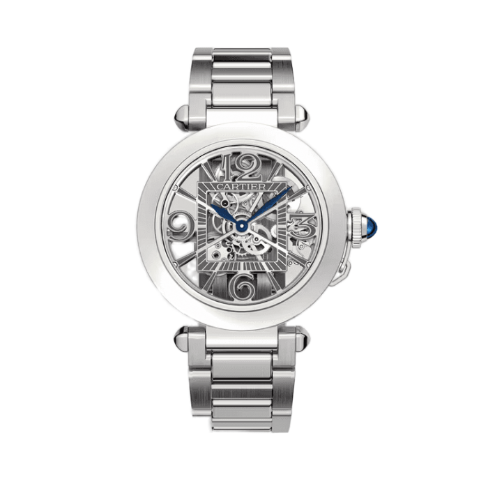 Cartier Pasha Skeleton Steel 41mm