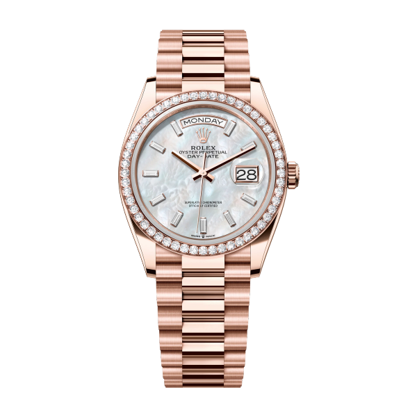 Rolex Day-Date 36 Mother of Pearl Rose Gold 36mm