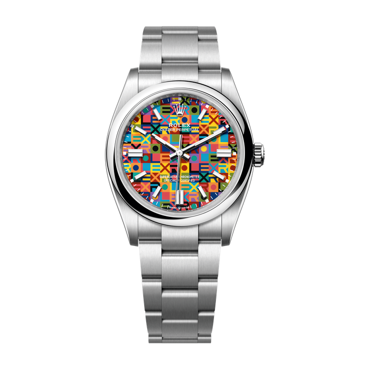 Rolex "Celebration" Oyster Perpetual 36 Turquoise Steel 36mm