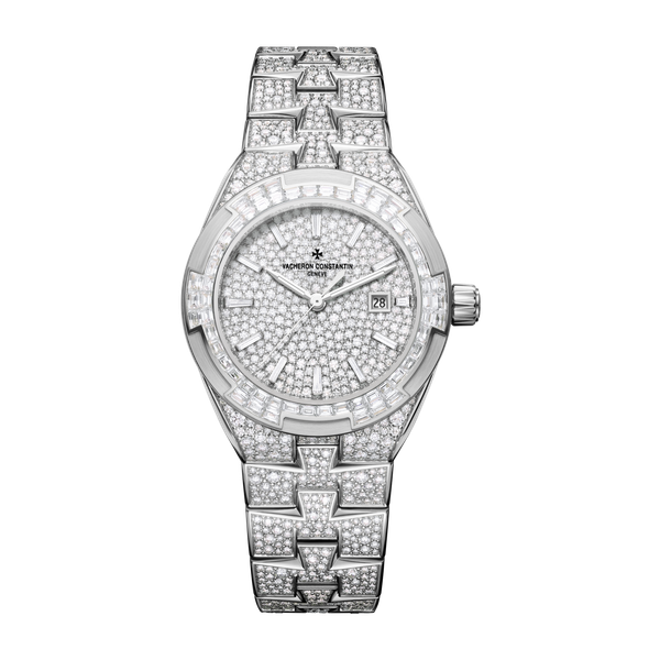 Vacheron Constantin Overseas Self-winding High Jewellery Diamond Pave White Gold 35mm