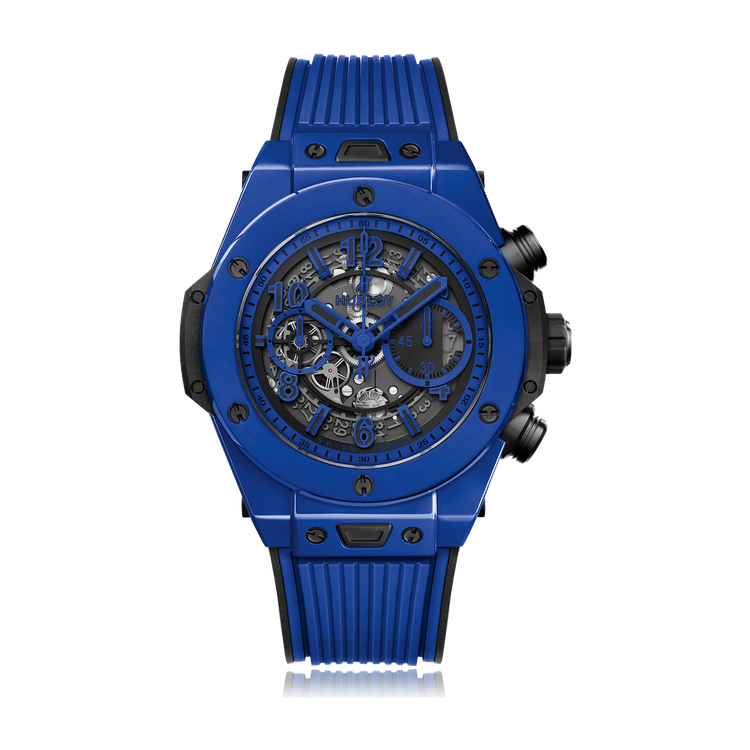 Hublot Big Bang Unico Blue Ceramic Rubber 45mm