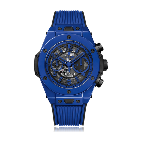 Hublot Big Bang Unico Blue Ceramic Rubber 45mm