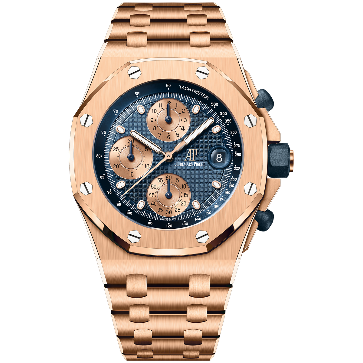 Audemars Piguet Offshore Chronograph Blue Rose Gold 42mm