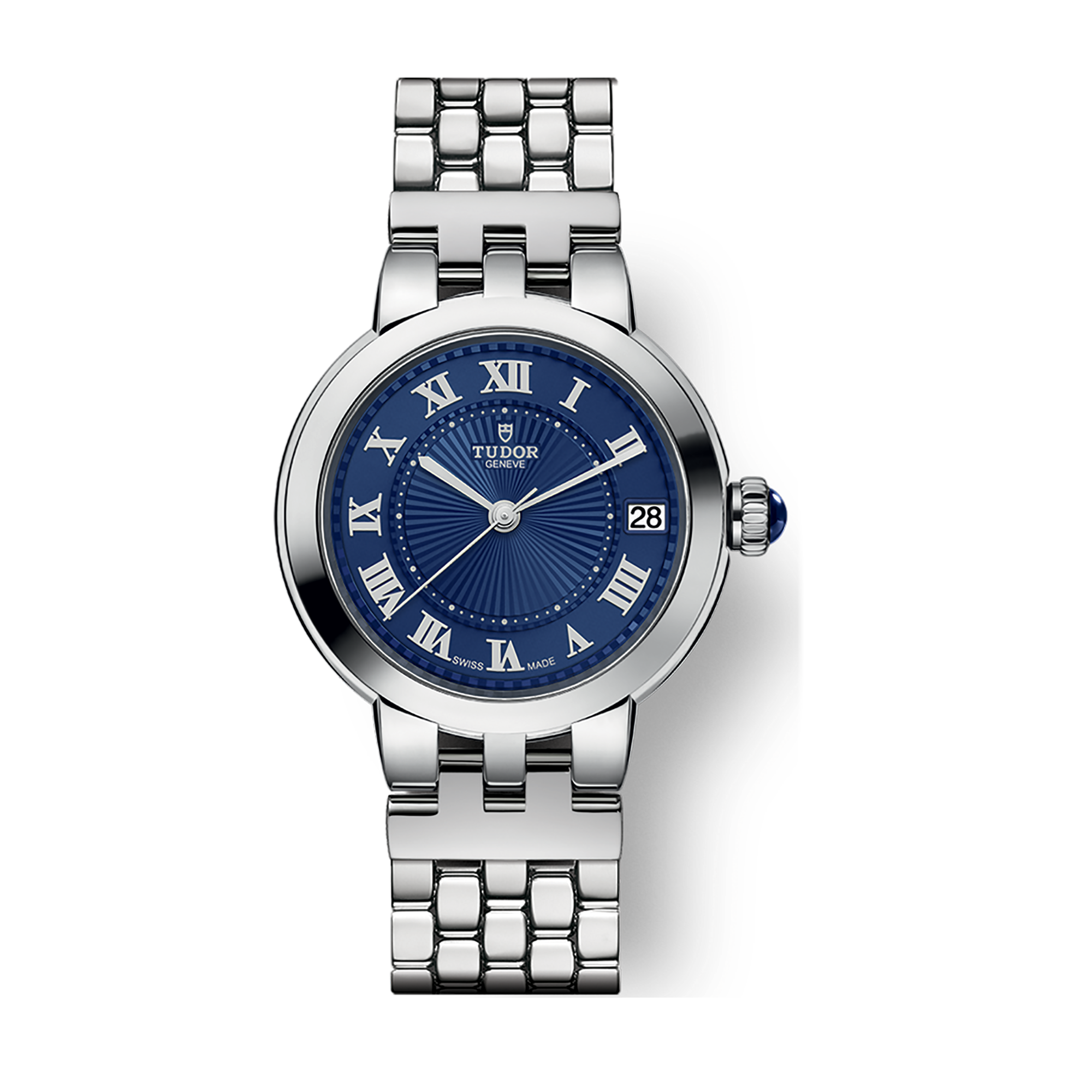 Tudor Clair de Rose 34 Blue Steel 34mm