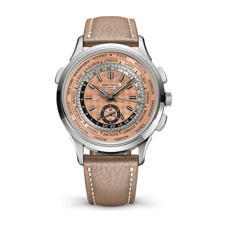 Patek Philippe Complications Rose Gold Steel Leather 41mm