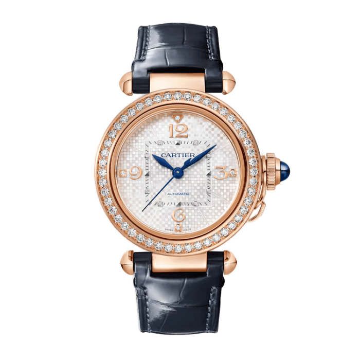 Cartier Pasha White Leather 35mm