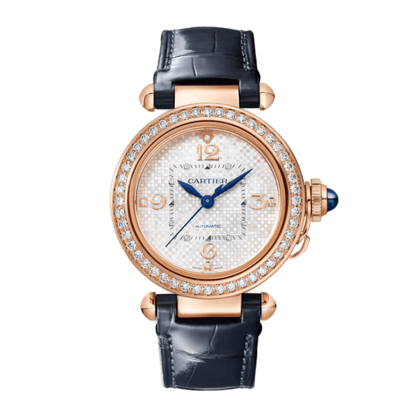 Cartier Pasha White Leather 35mm