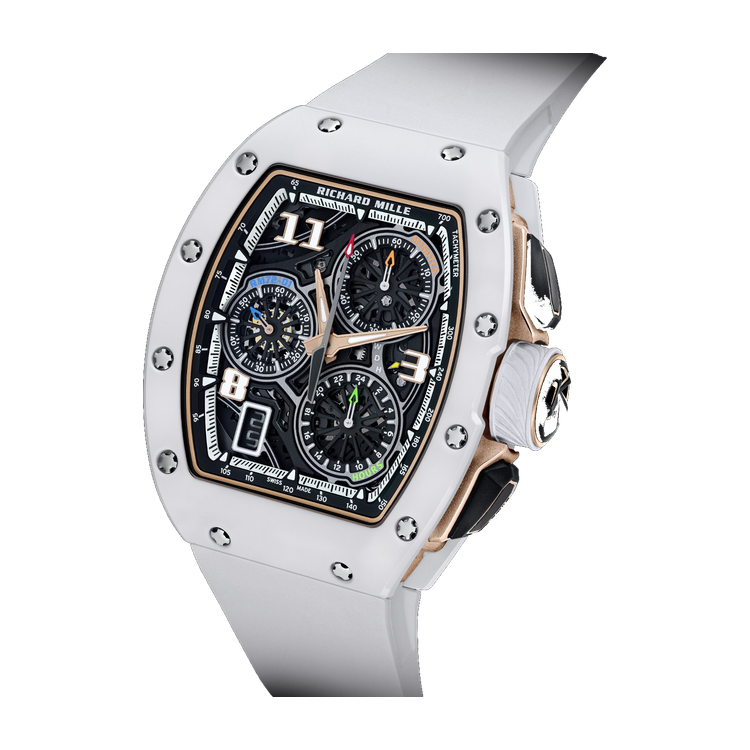 Richard Mille RM 72-01 Skeleton Ceramic Rubber 38.4mm