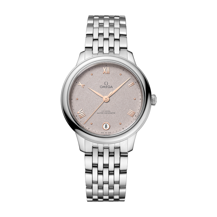 Omega De Ville Prestige Grey Steel 34mm