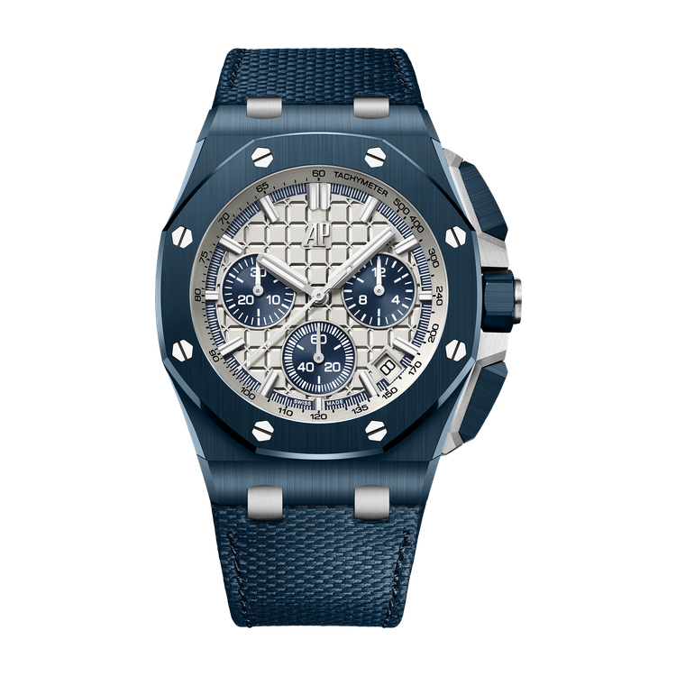 Audemars Piguet Royal Oak Offshore Selfwinding Chronograph Cream Ceramic Rubber 43mm