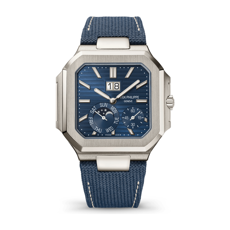 Patek Philippe Cubitus Blue Platinum Rubber 45mm