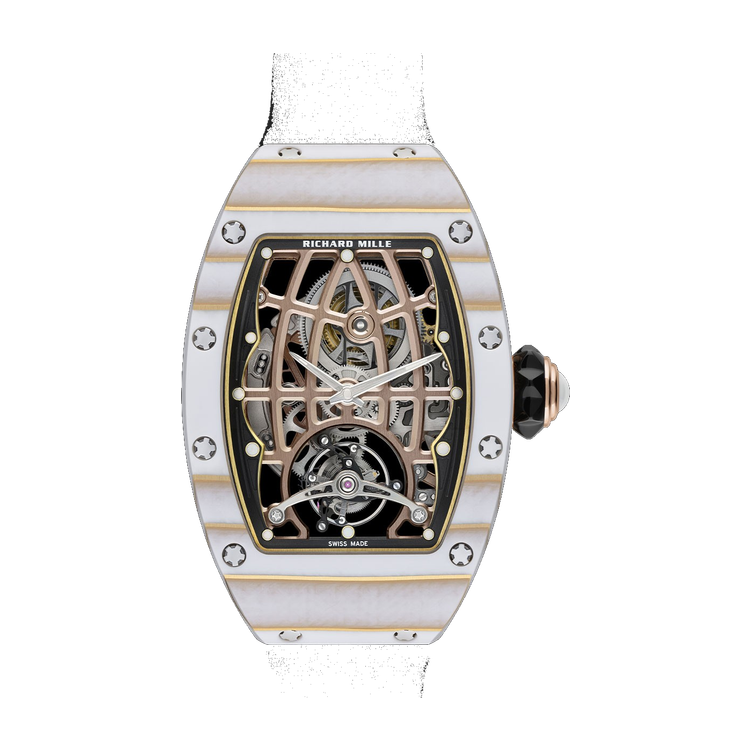 Richard Mille RM 74-02 Skeleton Carbon Rubber 34.4mm