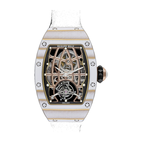 Richard Mille RM 74-02 Skeleton Carbon Rubber 34.4mm