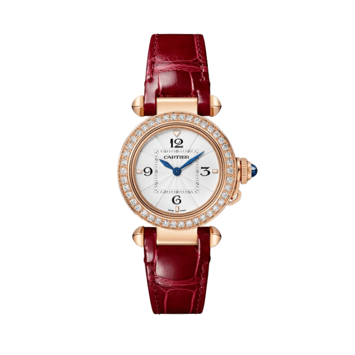 Cartier Pasha White Leather 30mm
