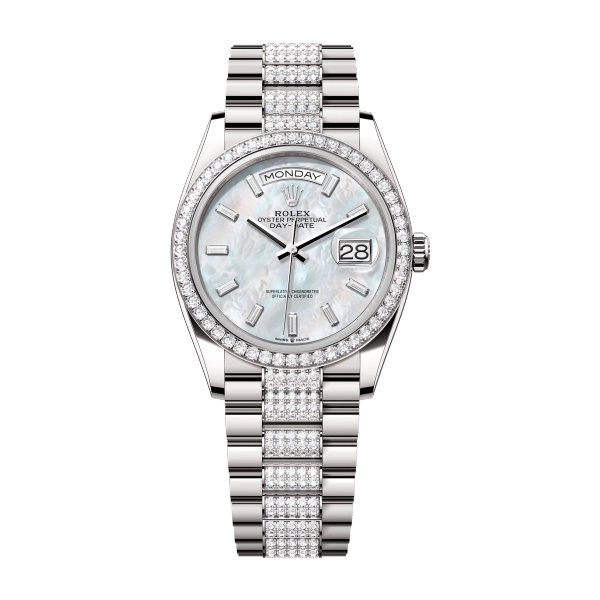 Rolex Day-Date 36 Mother of Pearl White Gold 36mm
