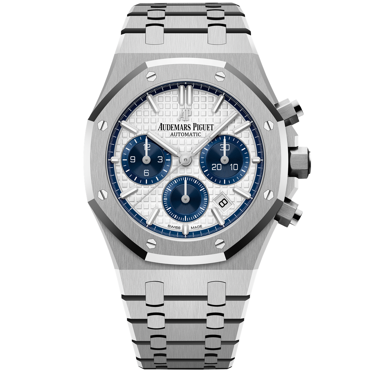 Audemars Piguet Royal Oak Chronograph White Steel 38mm