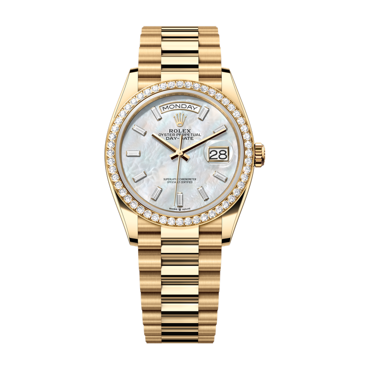 Rolex Day-Date 36 Mother of Pearl Yellow Gold 36mm