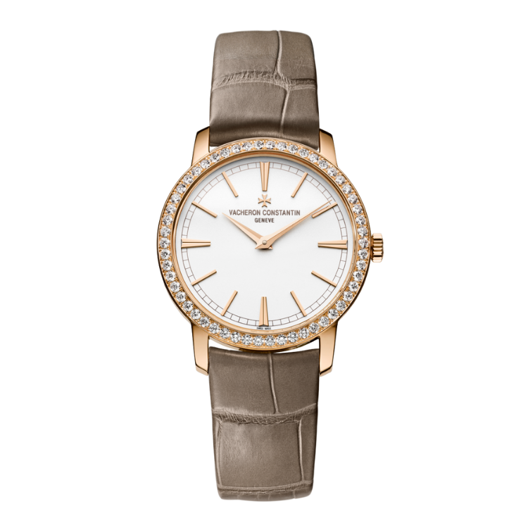 Vacheron Constantin Traditionnelle Manual-Winding White Alligator Leather 33mm