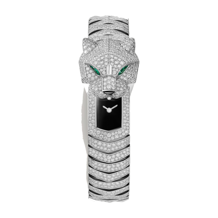 Cartier La Panthère Black White Gold 15.2mm