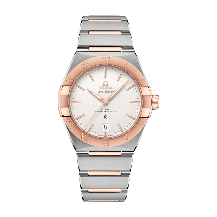 Omega Constellation Silver Two-Tone 39mm