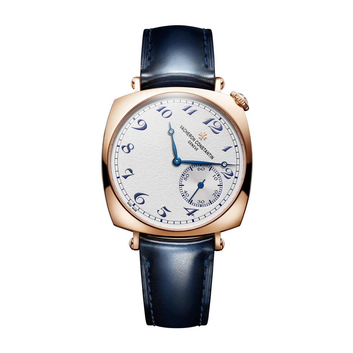 Vacheron Constantin Historiques American 1921 Silver Rose Gold Leather 36.5mm