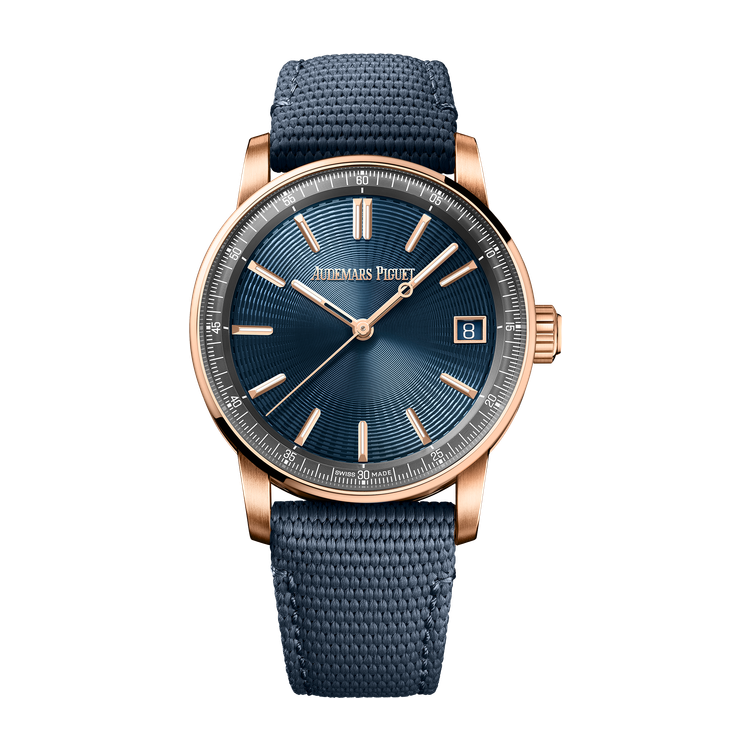 Audemars Piguet Code 11.59 Selfwinding Blue Rose Gold Rubber 41mm