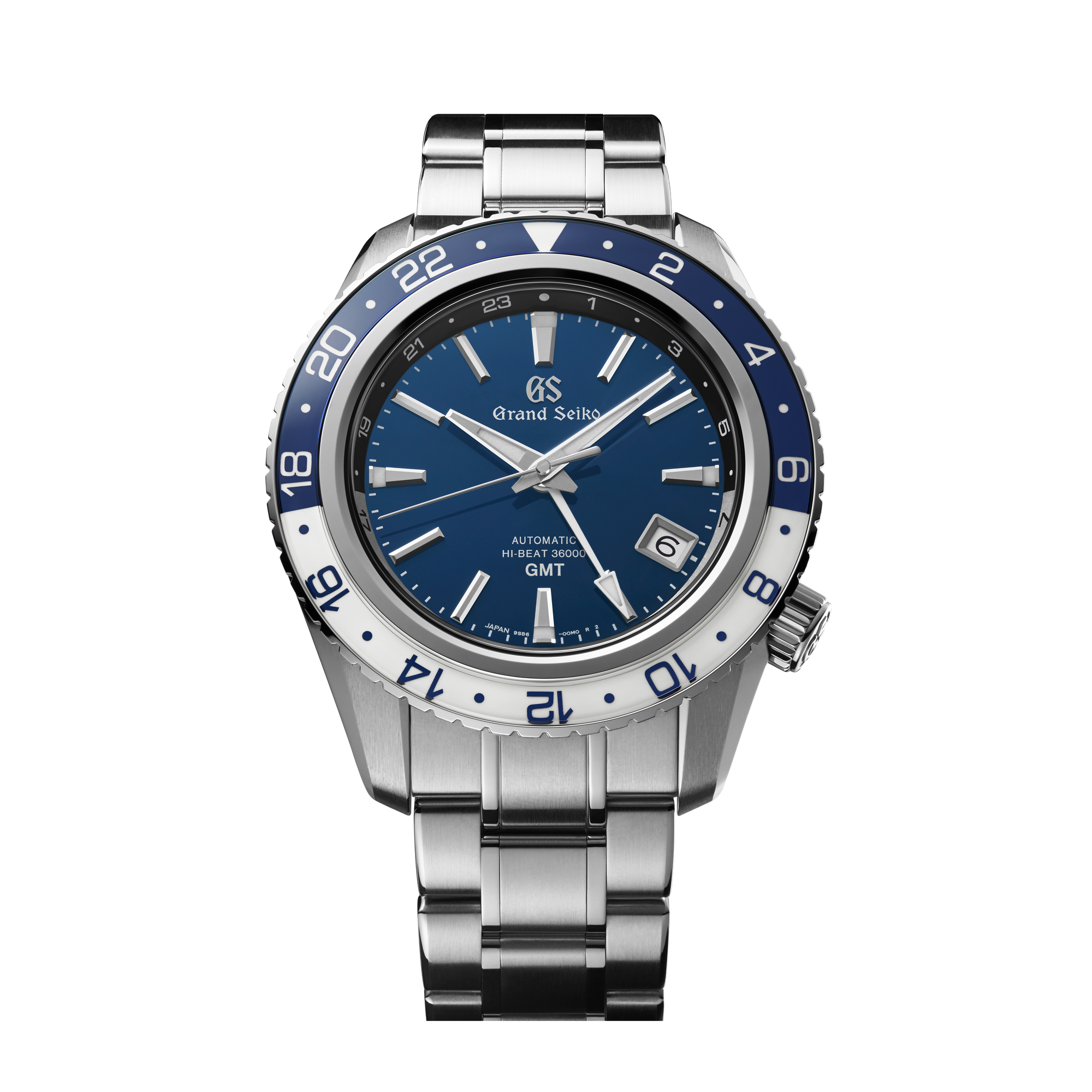 Grand Seiko Sport Triple Time Zone Blue Steel 44.2mm