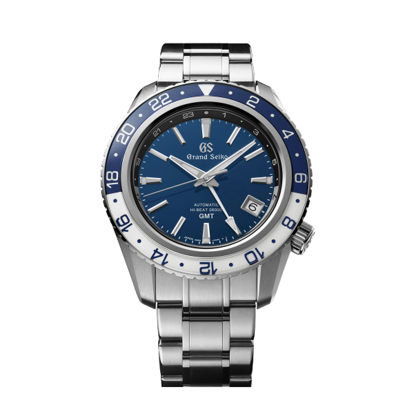 Grand Seiko Sport Triple Time Zone Blue Steel 44.2mm