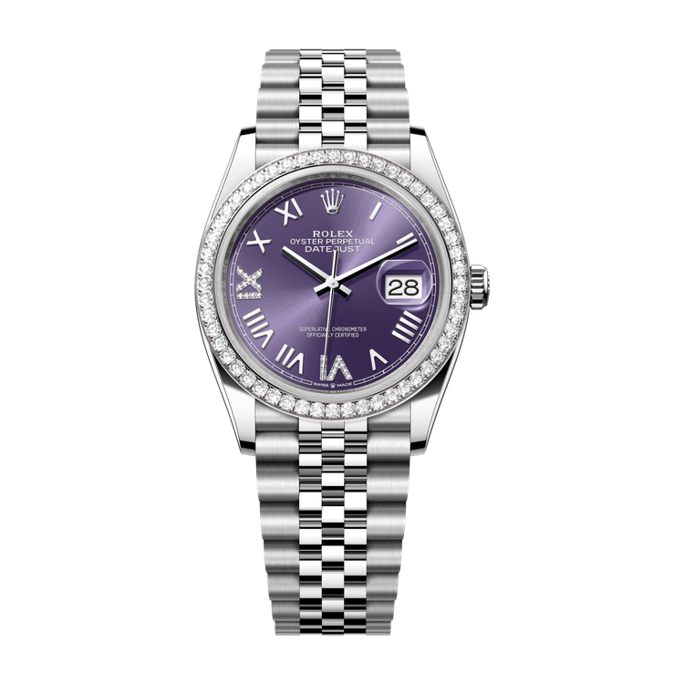 Rolex Datejust 36 Purple Two-Tone 36mm