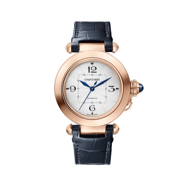 Cartier Pasha White Leather 35mm